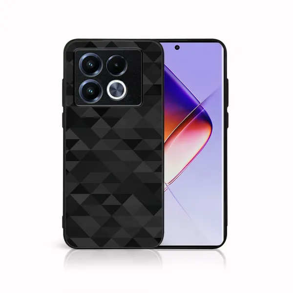 MY ART Ochranný kryt pre Infinix Note 40 Pro / 40 Pro+ 5G BLACK TRIANGLES (232)