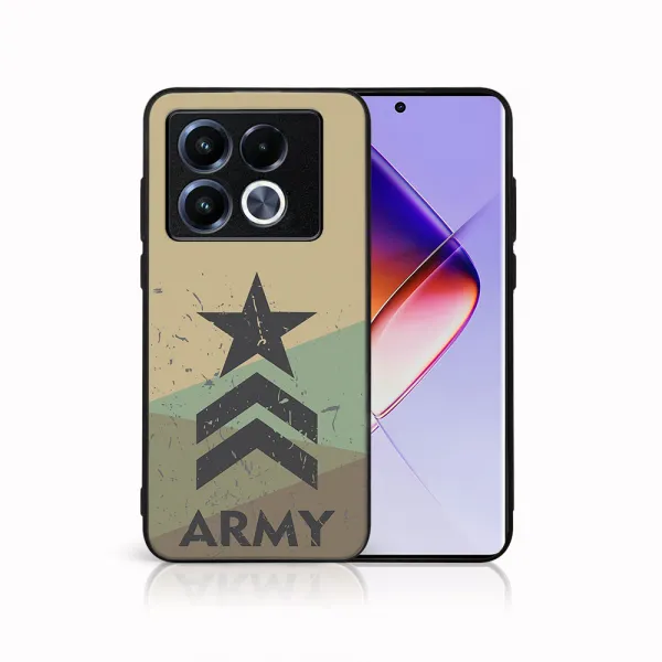 MY ART Ochranný kryt pre Infinix Note 40 Pro / 40 Pro+ 5G ARMY (236)