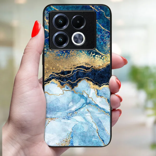 MY ART Ochranný kryt pre Infinix Note 40 Pro / 40 Pro+ 5G BLUE MARBLE (141)