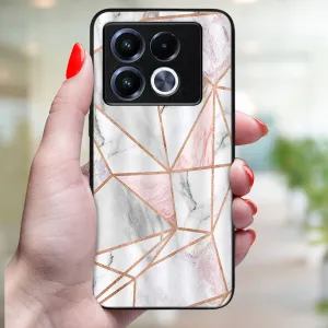 MY ART Ochranný kryt pre Infinix Note 40 Pro / 40 Pro+ 5G PINK MARBLE (143)