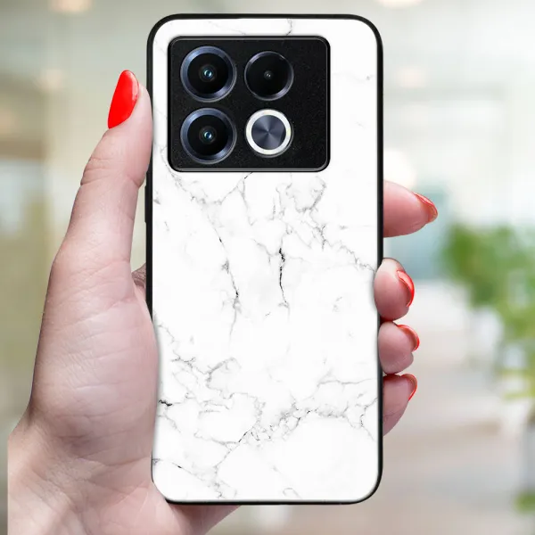 MY ART Ochranný kryt pre Infinix Note 40 Pro / 40 Pro+ 5G WHITE MARBLE (144)