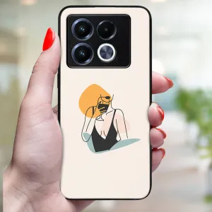 MY ART Ochranný kryt pre Infinix Note 40 Pro / 40 Pro+ 5G WOMAN (197)