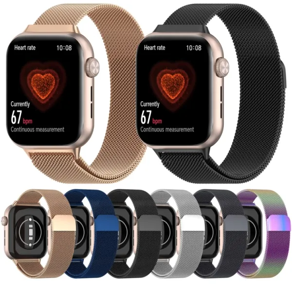 MILANESE Kovový remienok pre Honor Watch 5 šedý