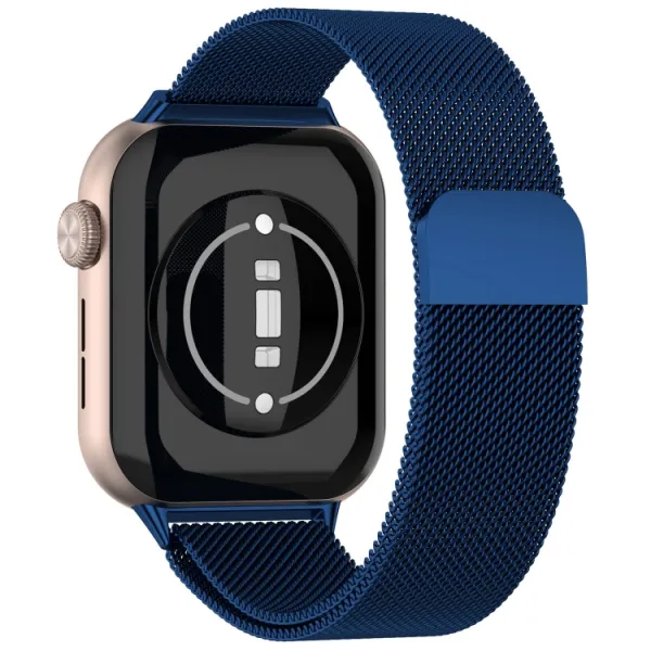 MILANESE Kovový remienok pre Honor Watch 5 tmavomodrý