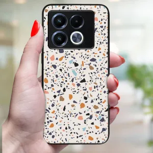MY ART Ochranný kryt pre Infinix Note 40 Pro / 40 Pro+ 5G BEIGE TERRAZZO (162)