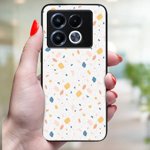 MY ART Ochranný kryt pre Infinix Note 40 Pro / 40 Pro+ 5G ORANGE TERRAZZO (165)