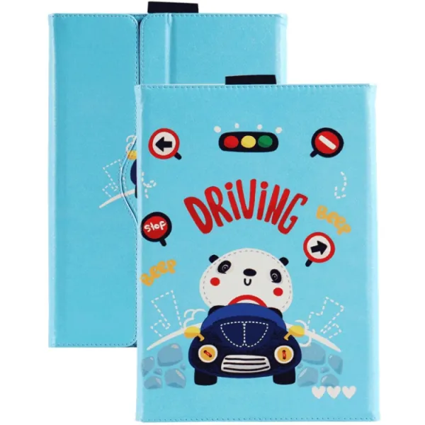 ART Zaklápacie puzdro pre Umidigi G1 Tab BLUE CAR