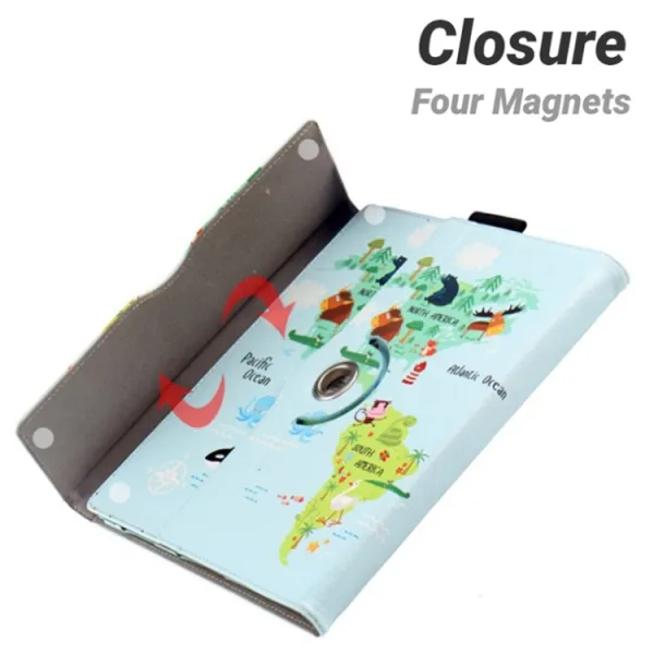 ART Zaklápacie puzdro pre Umidigi G1 Tab čierny