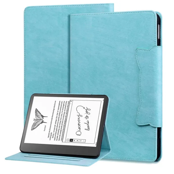 KITTY Zaklápacie puzdro pre Amazon Kindle Scribe 2022 svetlomodré