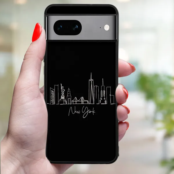 MY ART Ochranný kryt pre Google Pixel 8 NEW YORK (207)