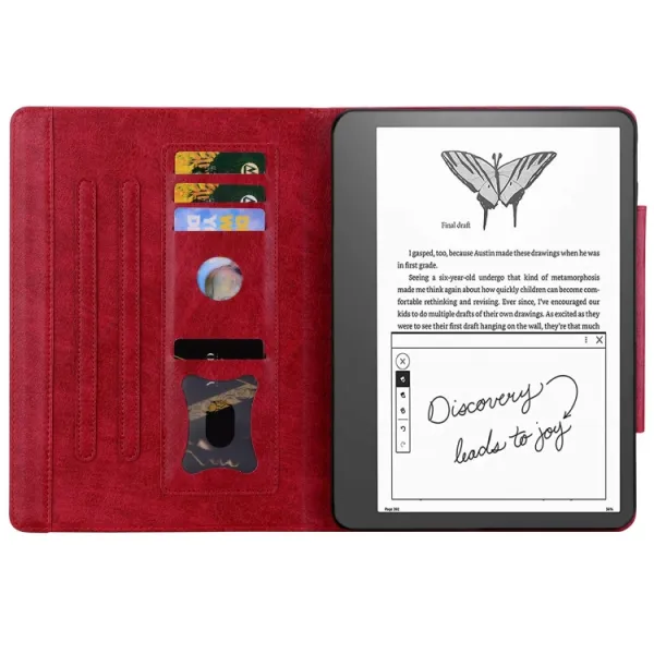 KITTY Zaklápacie puzdro pre Amazon Kindle Scribe 2022 červené