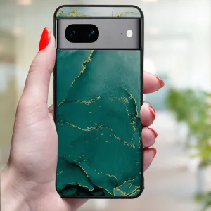 MY ART Ochranný kryt pre Google Pixel 8 GREEN MARBLE (145)