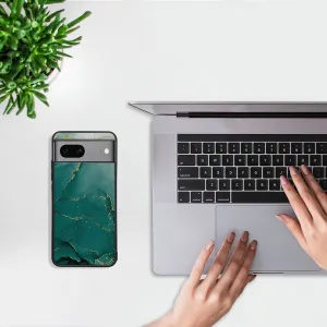MY ART Ochranný kryt pre Google Pixel 8 GREEN MARBLE (145)