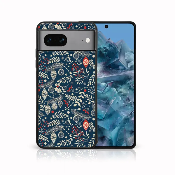 MY ART Kryt s vianočným dizajnom Google Pixel 8 MISTLETOE (070)