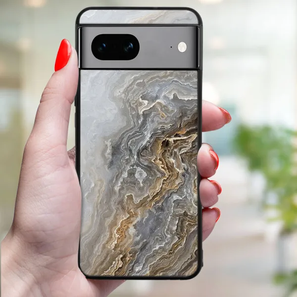 MY ART Ochranný kryt pre Google Pixel 8 BEIGE (151)