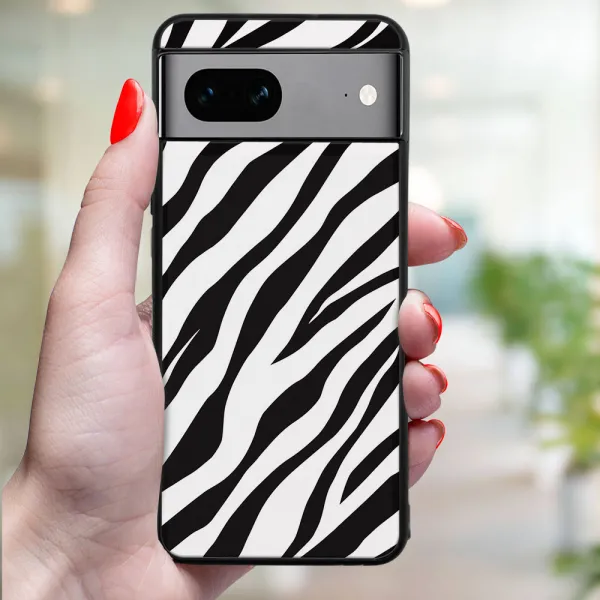 MY ART Ochranný kryt pre Google Pixel 8 ZEBRA (237)