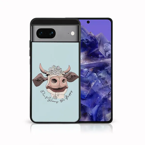 MY ART Ochranný kryt pre Google Pixel 8a HAPPY COW (181)