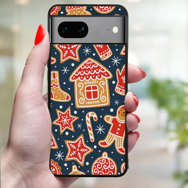 MY ART Kryt s vianočným dizajnom Google Pixel 8 CHRISTMAS (069)