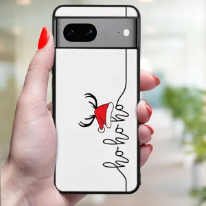 MY ART Kryt s vianočným dizajnom Google Pixel 8 HOHOHO (073)