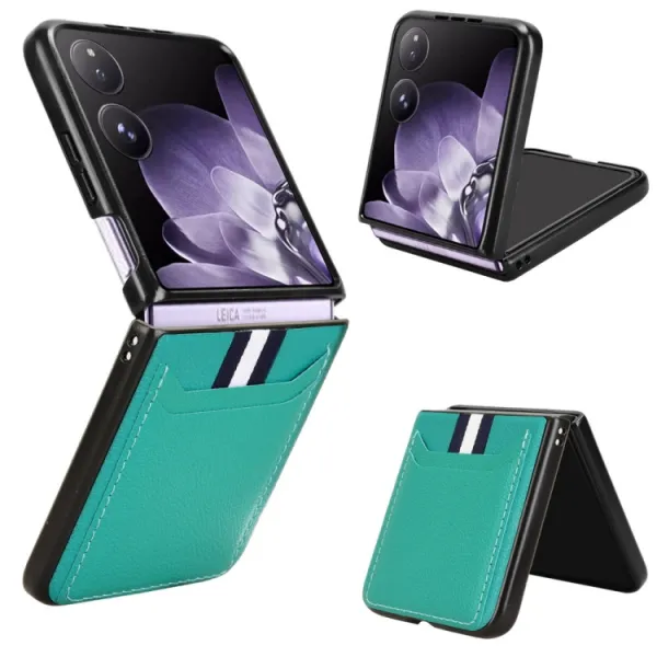 LITCHI Ochranný kryt  Xiaomi Mix Flip zelený