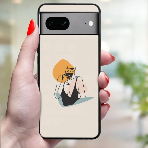 MY ART Ochranný kryt pre Google Pixel 8 WOMAN (197)