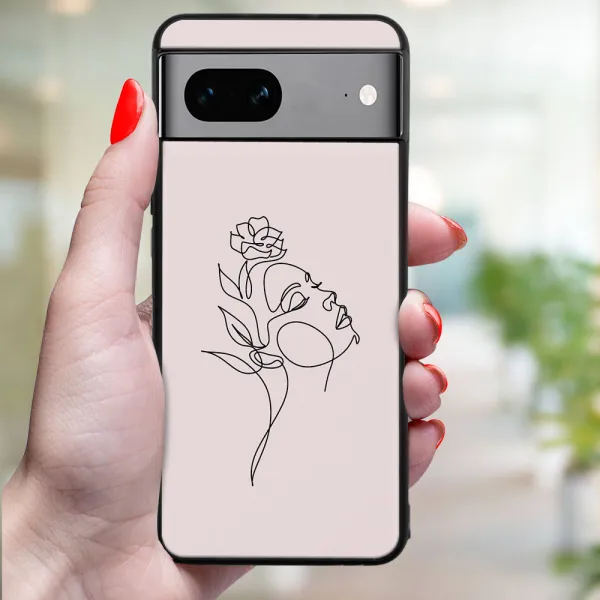 MY ART Ochranný kryt pre Google Pixel 8 ROSE GIRL (198)