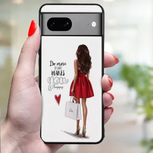 MY ART Ochranný kryt pre Google Pixel 8 RED DRESS (137)