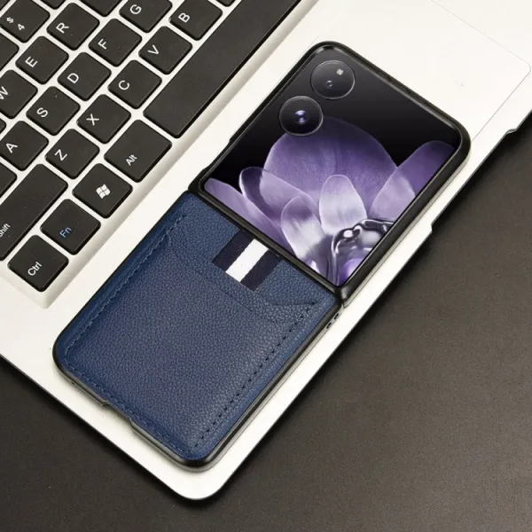 LITCHI Ochranný kryt  Xiaomi Mix Flip modrý