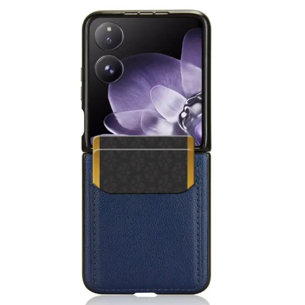 LITCHI Ochranný kryt  Xiaomi Mix Flip modrý