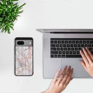 MY ART Ochranný kryt pre Google Pixel 8a PINK MARBLE (143)