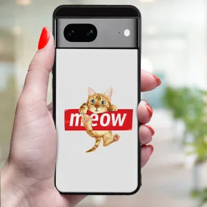 MY ART Ochranný kryt pre Google Pixel 8a MEOW (183)