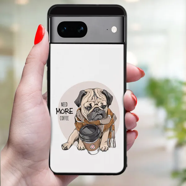 MY ART Ochranný kryt pre Google Pixel 8a MORE COFFEE (184)