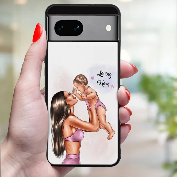 MY ART Ochranný kryt pre Google Pixel 8a LOVING MOM (115)