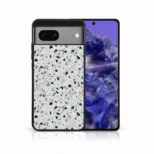 MY ART Ochranný kryt pre Google Pixel 8a GREY TERRAZZO (163)