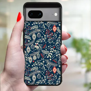 MY ART Kryt s vianočným dizajnom Google Pixel 8a MISTLETOE (070)