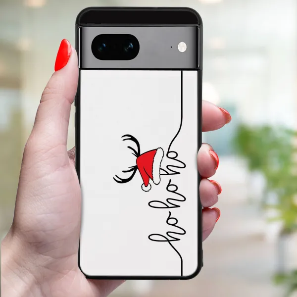 MY ART Kryt s vianočným dizajnom Google Pixel 8a HOHOHO (073)