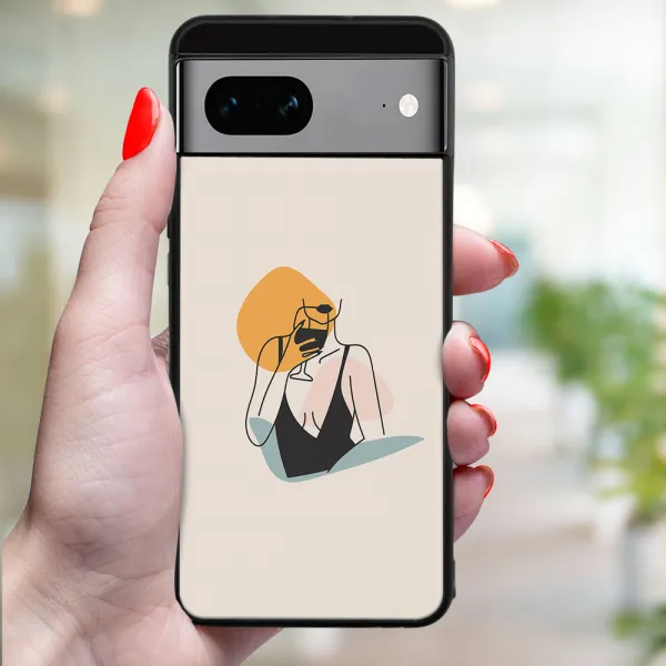 MY ART Ochranný kryt pre Google Pixel 8a WOMAN (197)