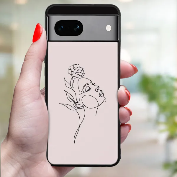 MY ART Ochranný kryt pre Google Pixel 8a ROSE GIRL (198)