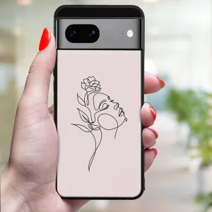 MY ART Ochranný kryt pre Google Pixel 8a ROSE GIRL (198)