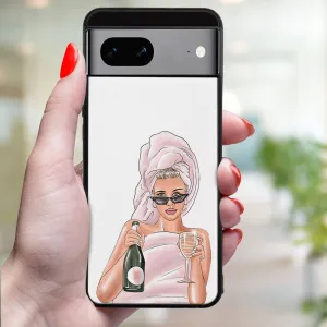 MY ART Ochranný kryt pre Google Pixel 8a CHAMPAGNE (134)