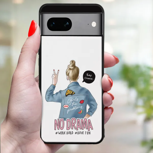 MY ART Ochranný kryt pre Google Pixel 8a NO DRAMA (138)