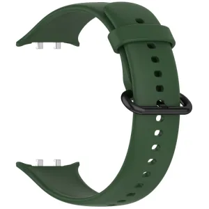 SILICONE Vymeniteľný remienok pre Honor Watch 5 tmavozelený