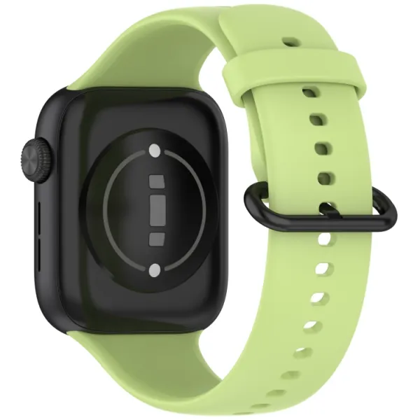 SILICONE Vymeniteľný remienok pre Honor Watch 5 svetlozelený