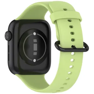 SILICONE Vymeniteľný remienok pre Honor Watch 5 svetlozelený