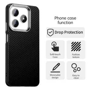 IMD CARBON Ochranný kryt pre Realme Note 60 čierny