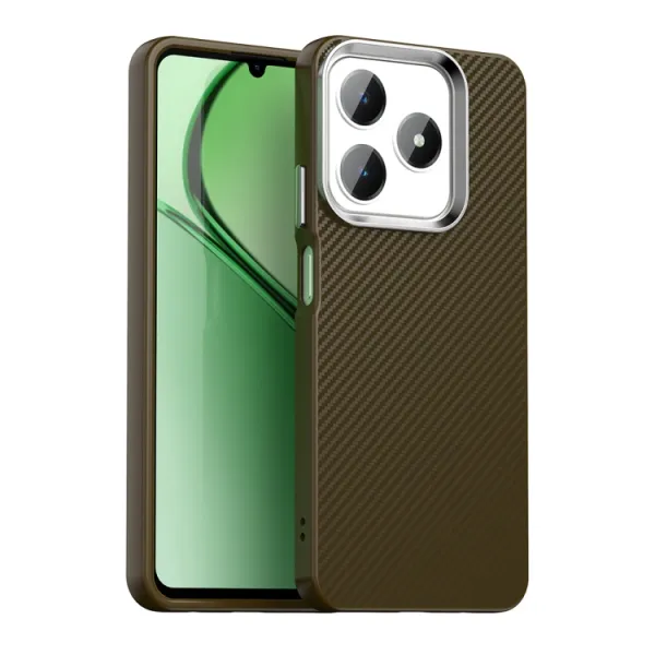 IMD CARBON Ochranný kryt pre Realme Note 60 hnedý