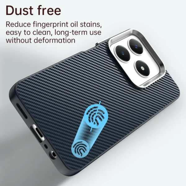 IMD CARBON Ochranný kryt pre Realme Note 60 modrý