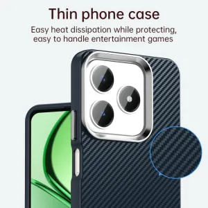 IMD CARBON Ochranný kryt pre Realme Note 60 modrý