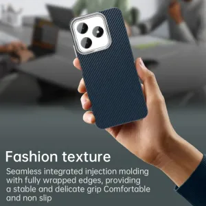 IMD CARBON Ochranný kryt pre Realme Note 60 modrý