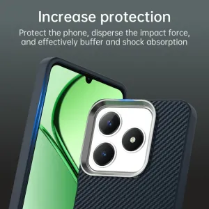 IMD CARBON Ochranný kryt pre Realme Note 60 modrý